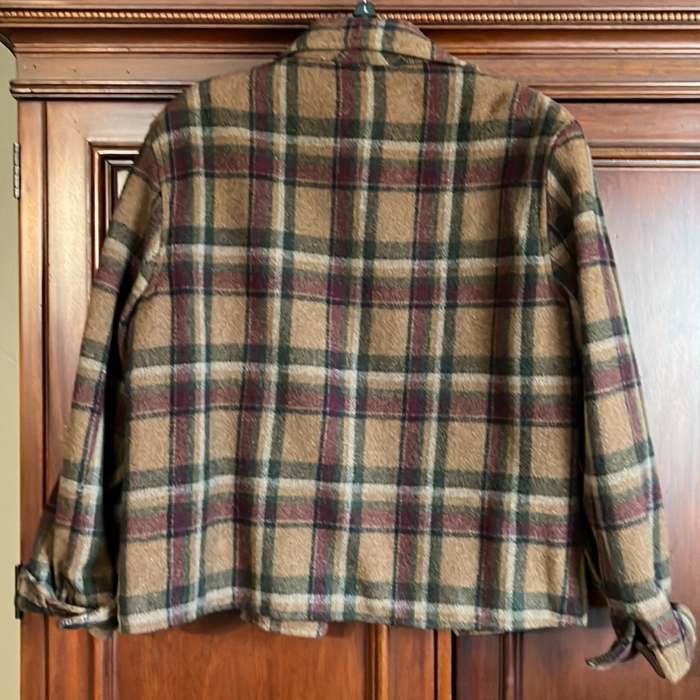 Braetan women’s jacket brown plaid size Medium - Picture 4 of 4